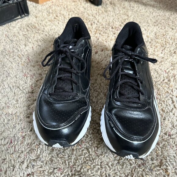 Adidas Falcon Low Vintage Trainers Mens Black White Shoes 14 G 48014 Adituff - Picture 2 of 10